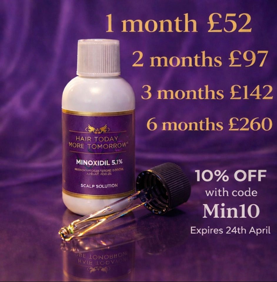 Minoxidil 5% Triple Action Formula (DHT Support)